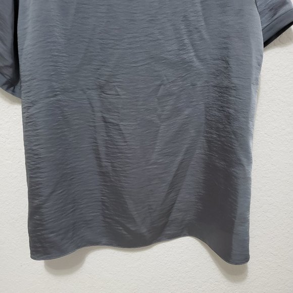 NWT Universal Standard Alice Satin Boatneck Top Sedona Sage Green gray - Picture 11 of 14